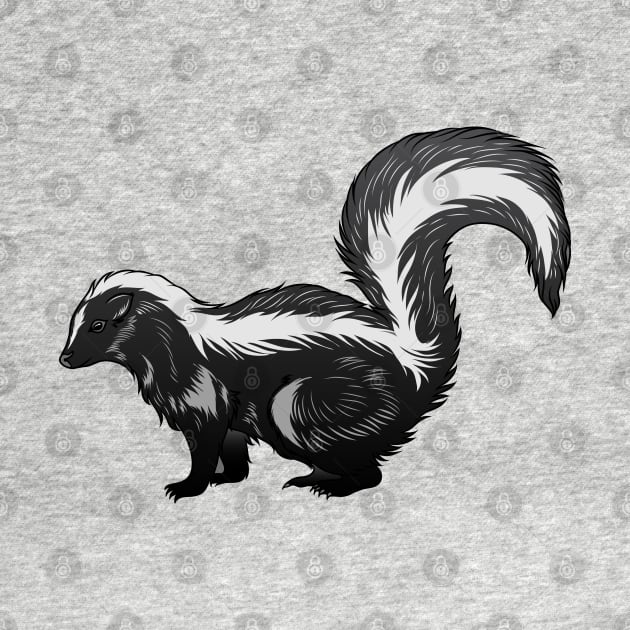 Skunk by Sticker Steve